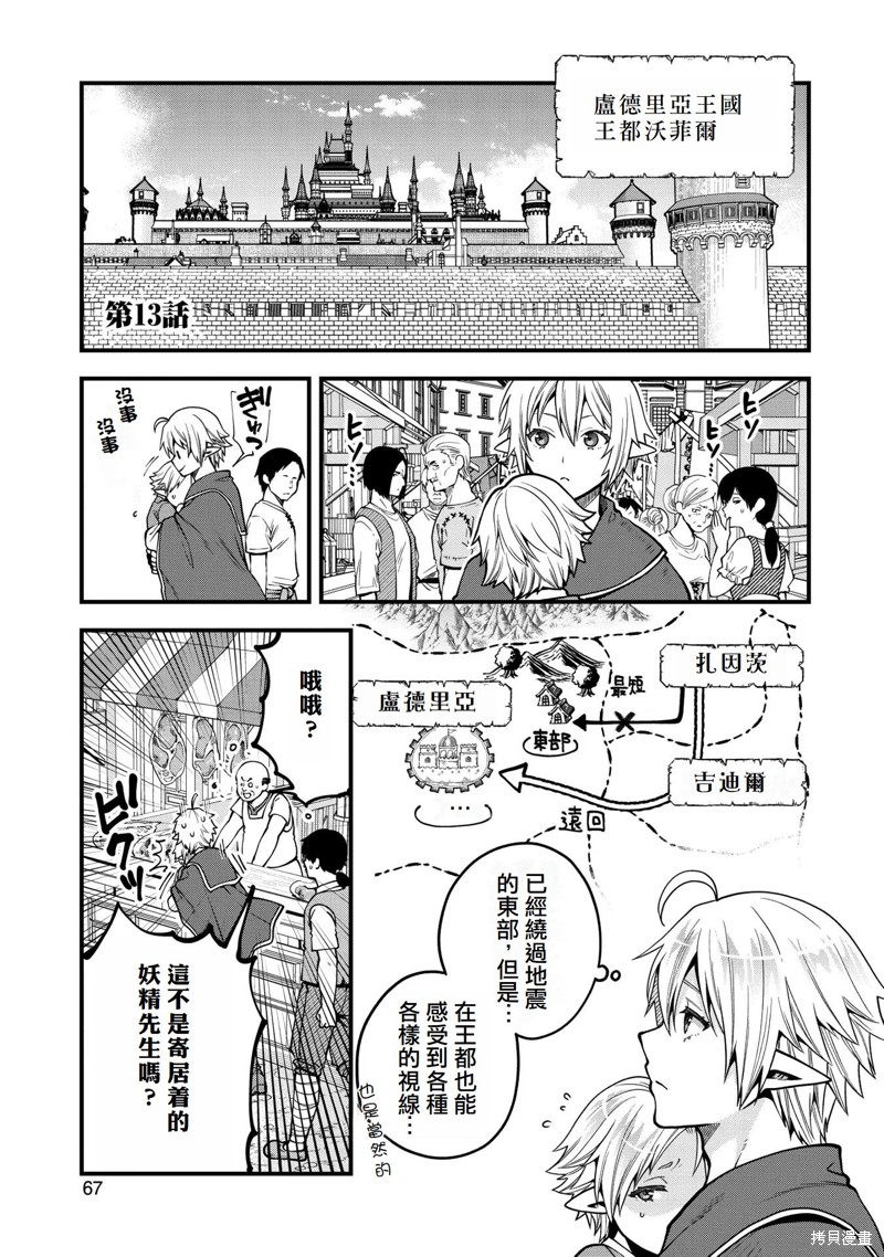 转生高等精灵慢生活了120年后厌倦了 第13话 第1页