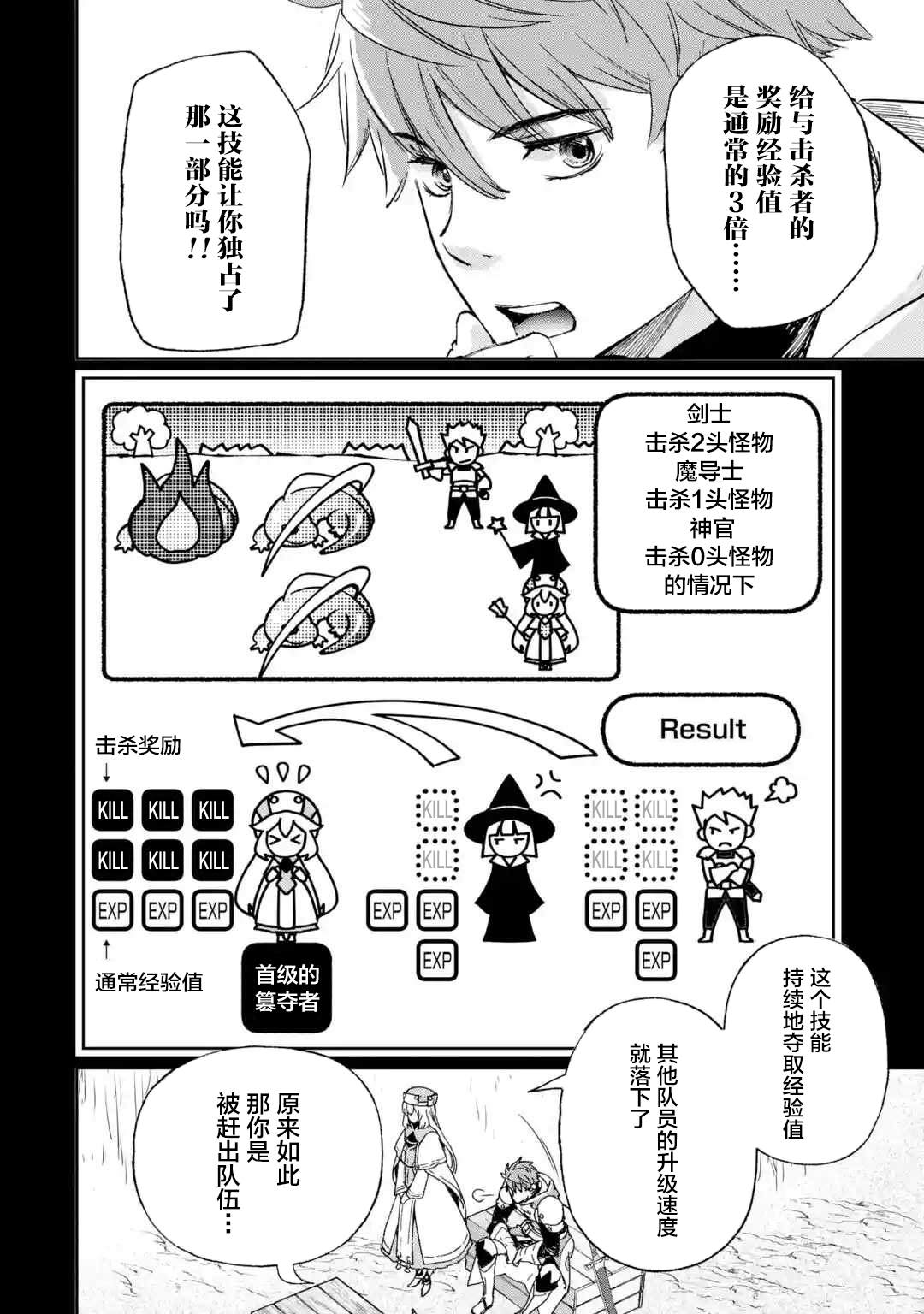 关于四个持有负面技能的人聚在一起，就会发生相乘作用的最强队伍这件事 第1.2话 第8页