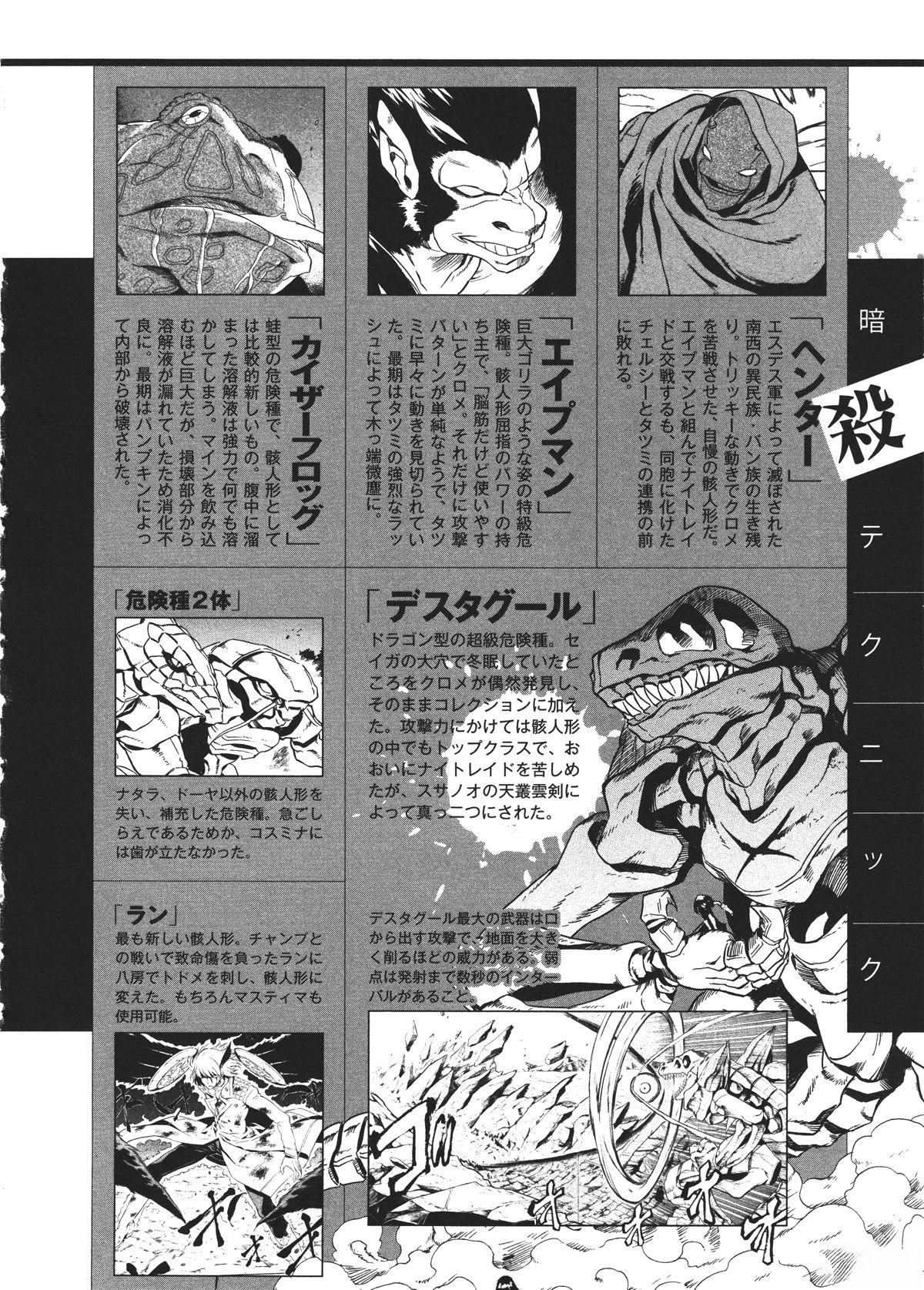 斩·赤红之瞳! 官方设定集 第101页
