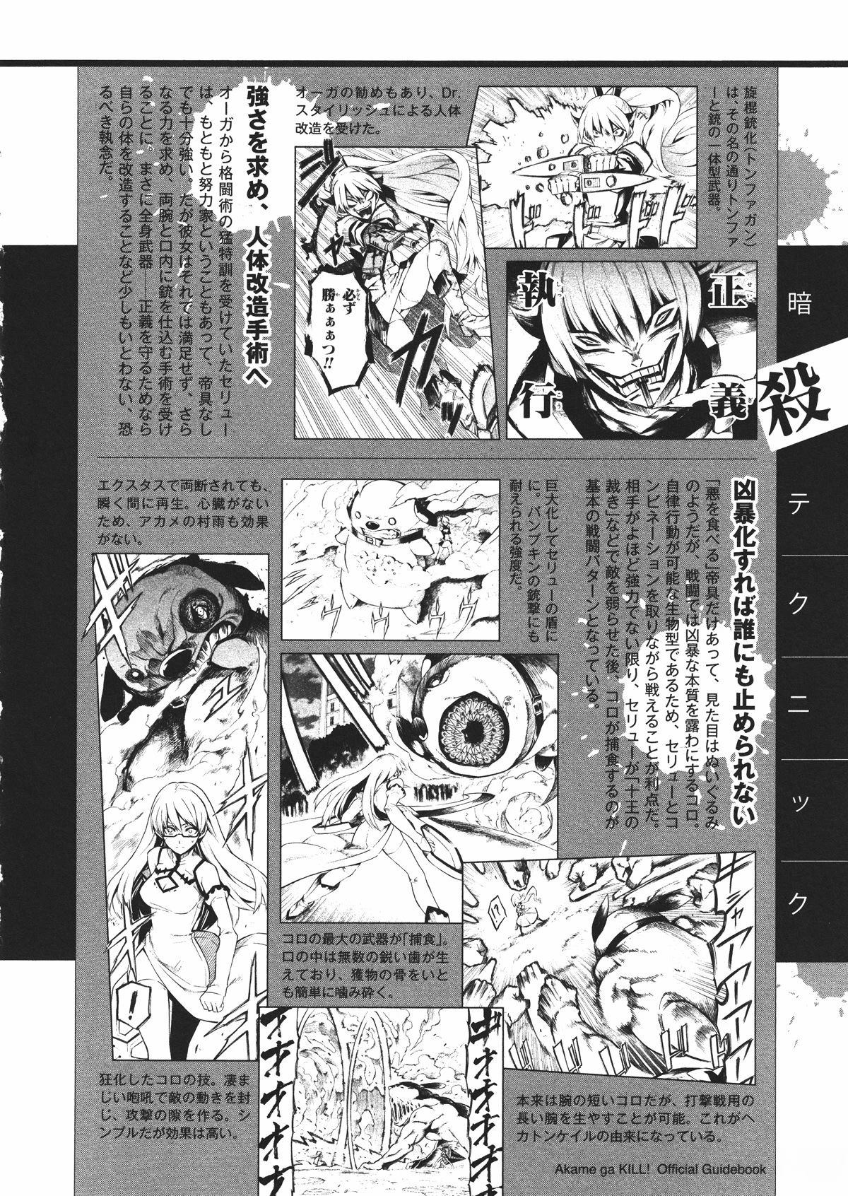 斩·赤红之瞳! 官方设定集 第111页