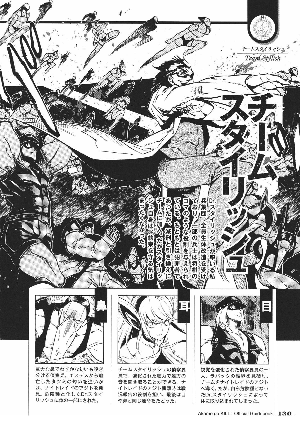 斩·赤红之瞳! 官方设定集 第131页