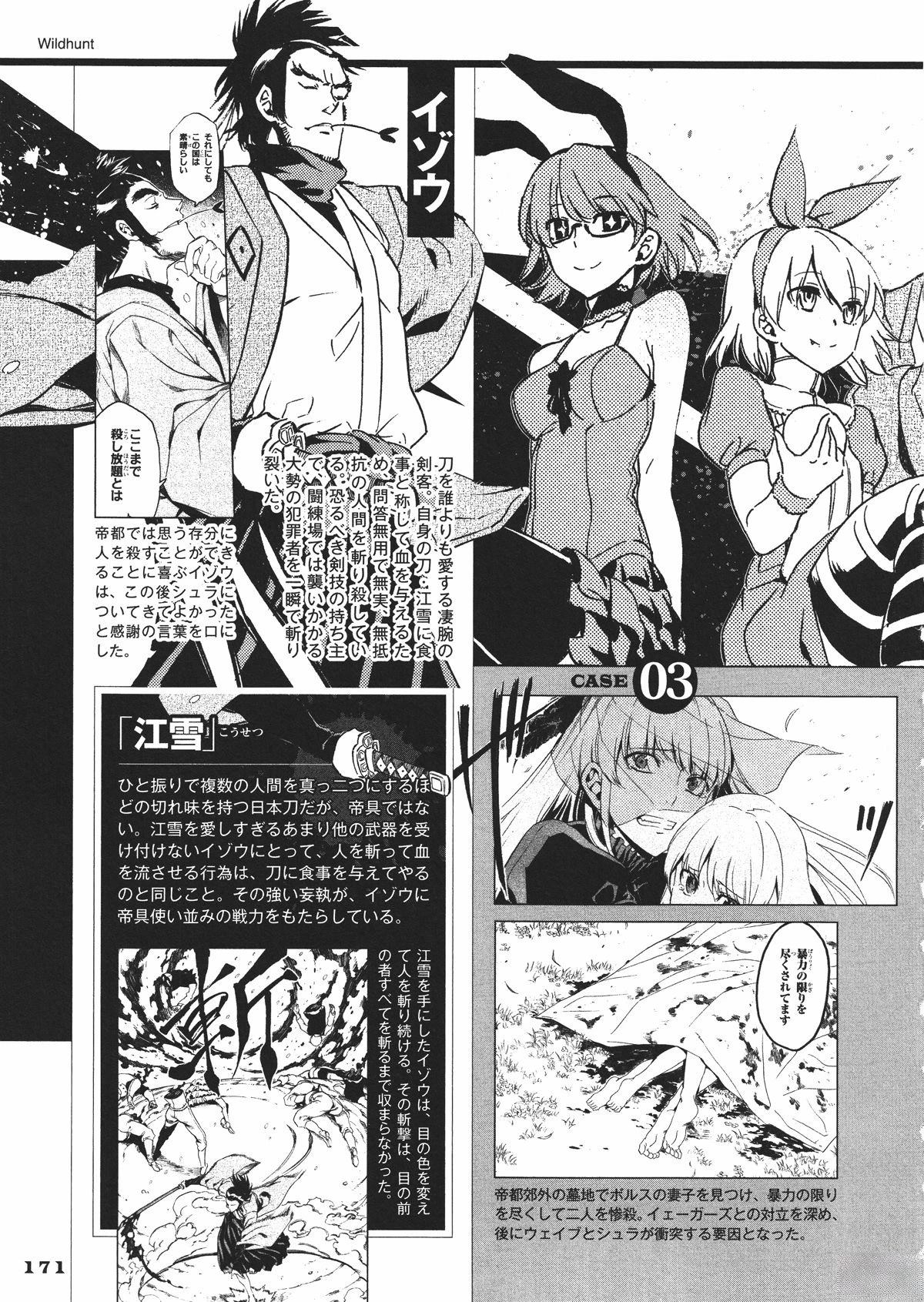 斩·赤红之瞳! 官方设定集 第172页