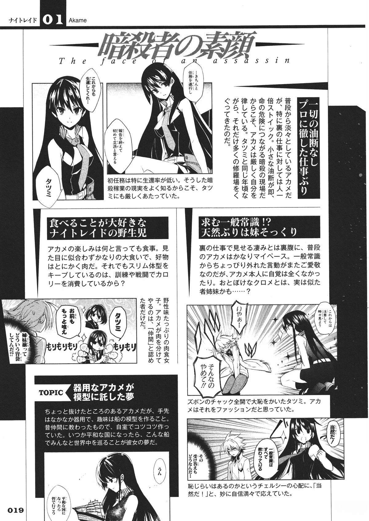 斩·赤红之瞳! 官方设定集 第20页