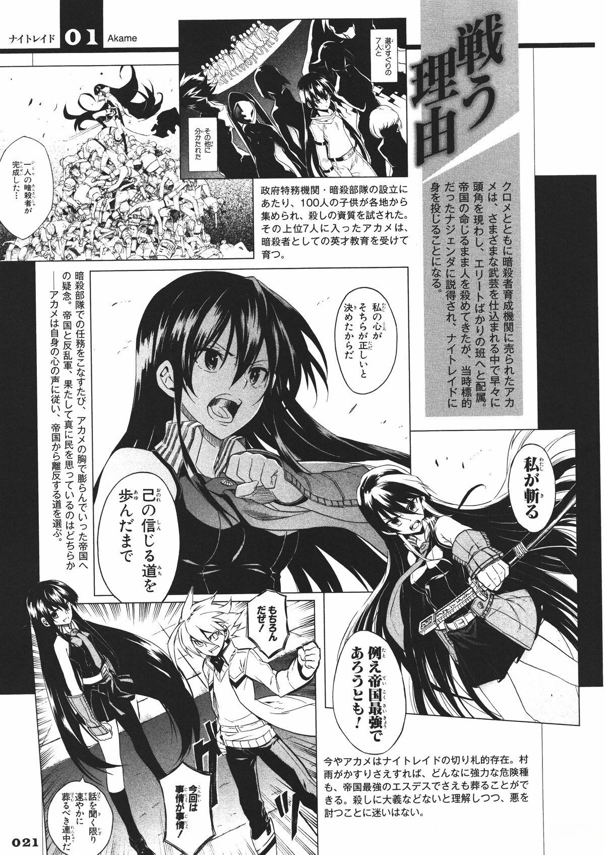 斩·赤红之瞳! 官方设定集 第22页