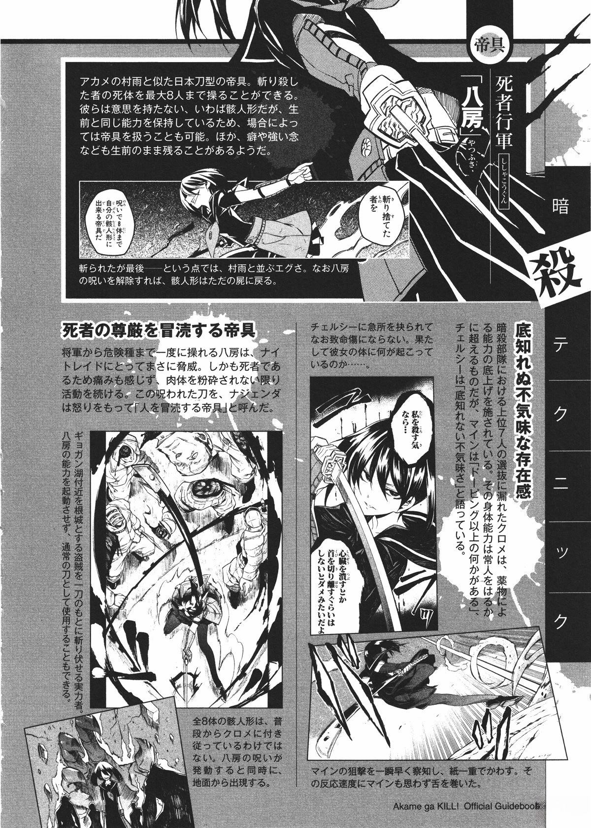 斩·赤红之瞳! 官方设定集 第99页
