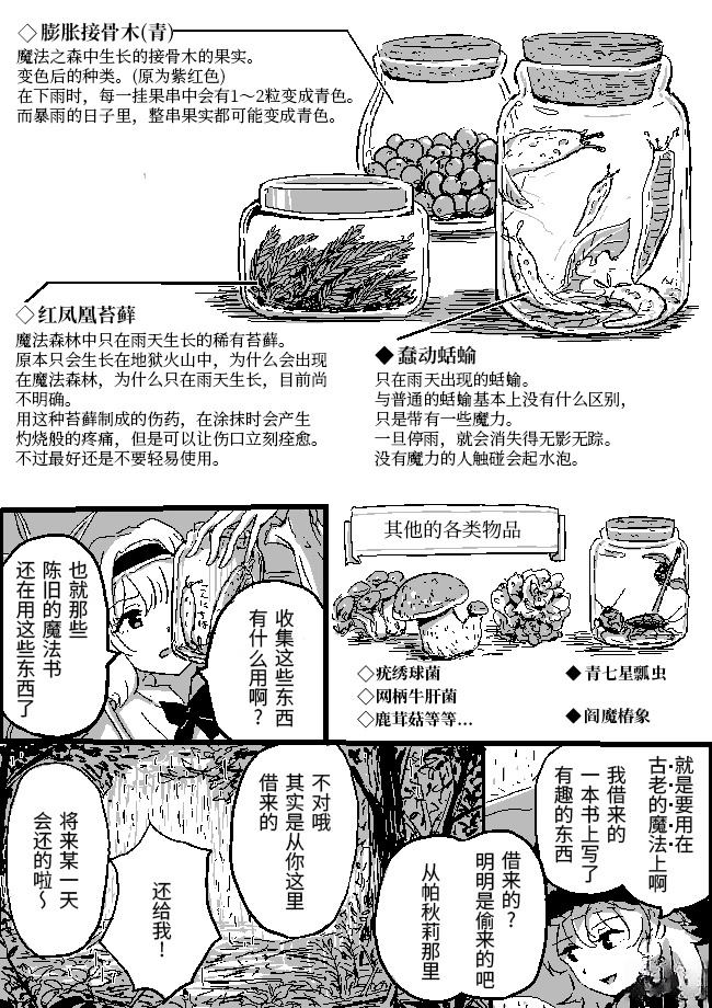 狮子乃短篇集 魔理沙与雨天的日子 第7页