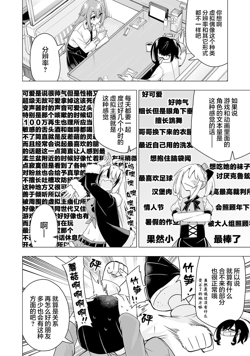 最喜欢的挚友是我这个虚拟主播的真爱女友粉 第20-21话 第2页