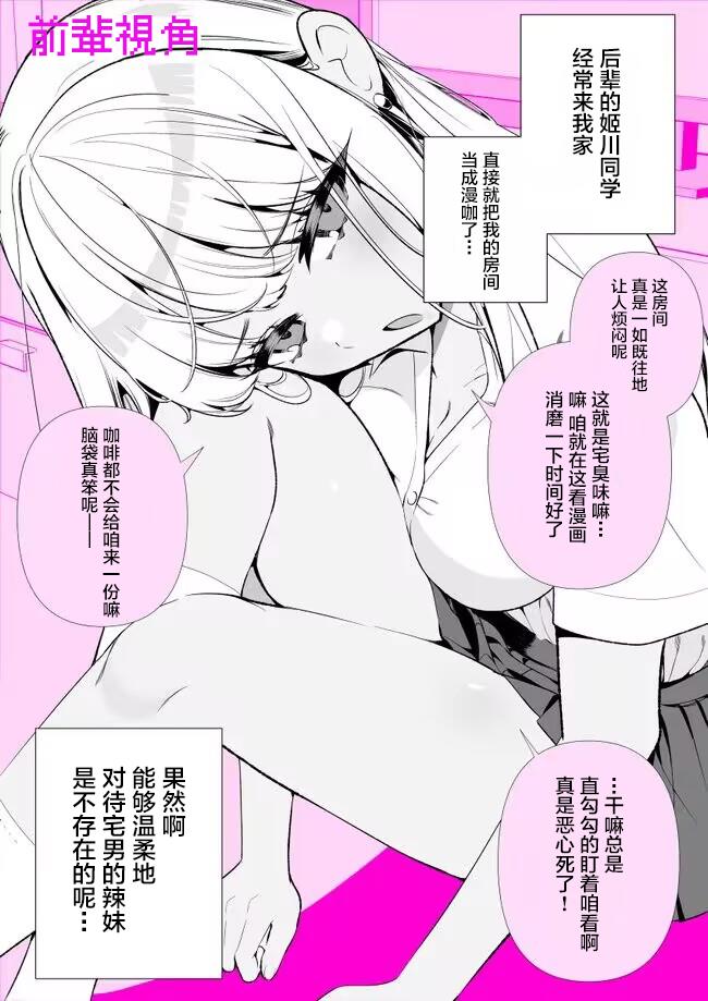 姬川是超级喜欢前辈的抖M辣妹 第1话 第1页