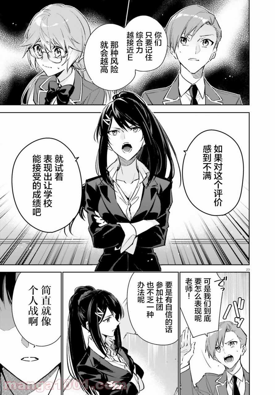 欢迎来到实力至上主义的教室 2年级篇 第1话 第22页