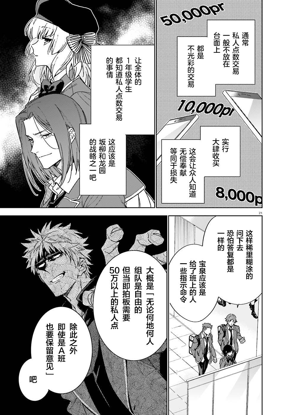 欢迎来到实力至上主义的教室 2年级篇 第4话 第21页